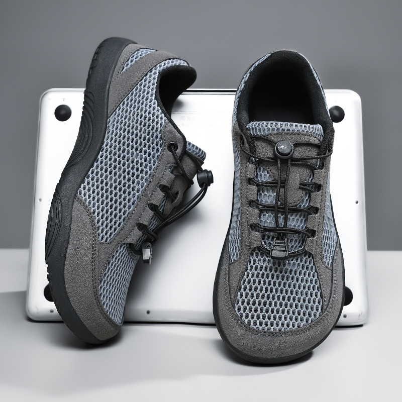 Men'S Shoes With Wide Toe Box - รองเท้าผ้าใบลำลองผู้ชายแบบสวมหน้ากว้างสำหรับฤดูร้อน ดีไซน์มินิมอล พื้นเรียบ รองเท้ากีฬา รองเท้าคู่รัก ระบายอากาศได้ดี