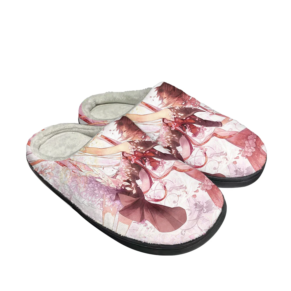 Men Shoes For Winter - Hot Asagiri Aya ล่าสุดผ้าฝ้ายรองเท้าแตะบุรุษสตรีรองเท้าแตะ Plush Casual