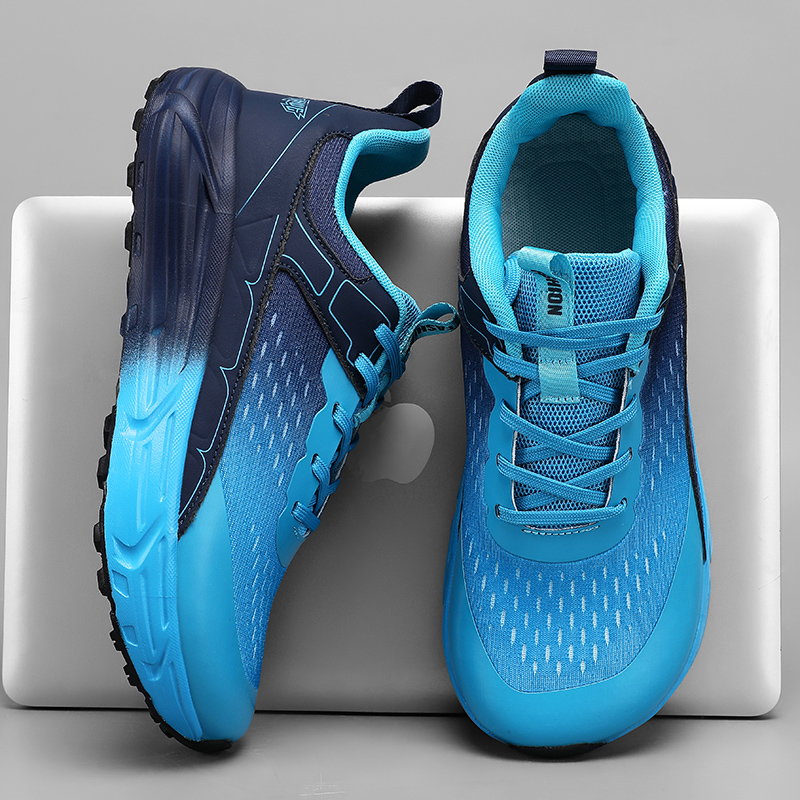 Men'S Shoes With Wide Toe Box - รองเท้าผ้าใบหัวกว้าง พื้นหนา แฟชั่นลำลอง รองเท้ากีฬา ผู้ชาย วิ่ง