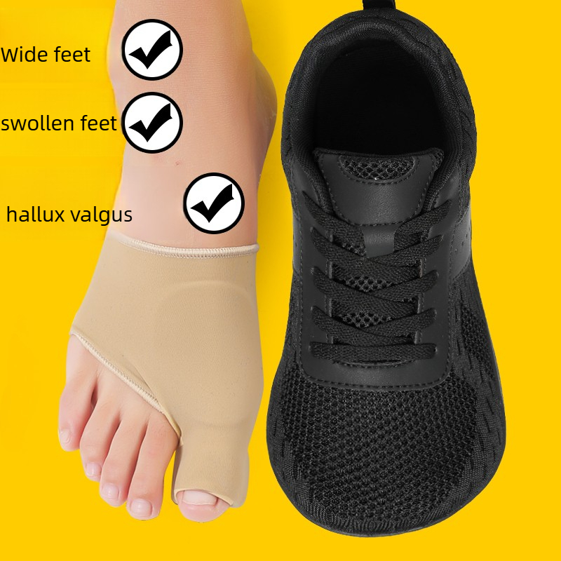 Men'S Shoes With Wide Toe Box - รองเท้าผ้าใบแบบ unisex หัวกว้าง ระบายอากาศได้ดี สวมใส่สบาย เหมาะสำหรับเท้ากว้าง