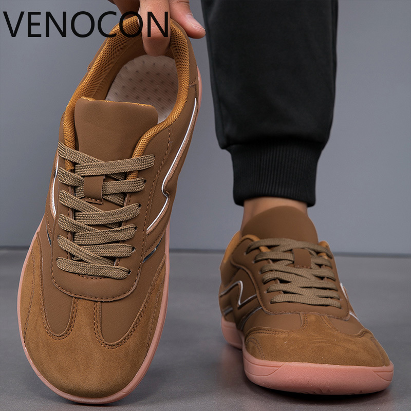 Men'S Shoes With Wide Toe Box - VENOCON ผู้ชายกว้าง Ball Extra Light Toe