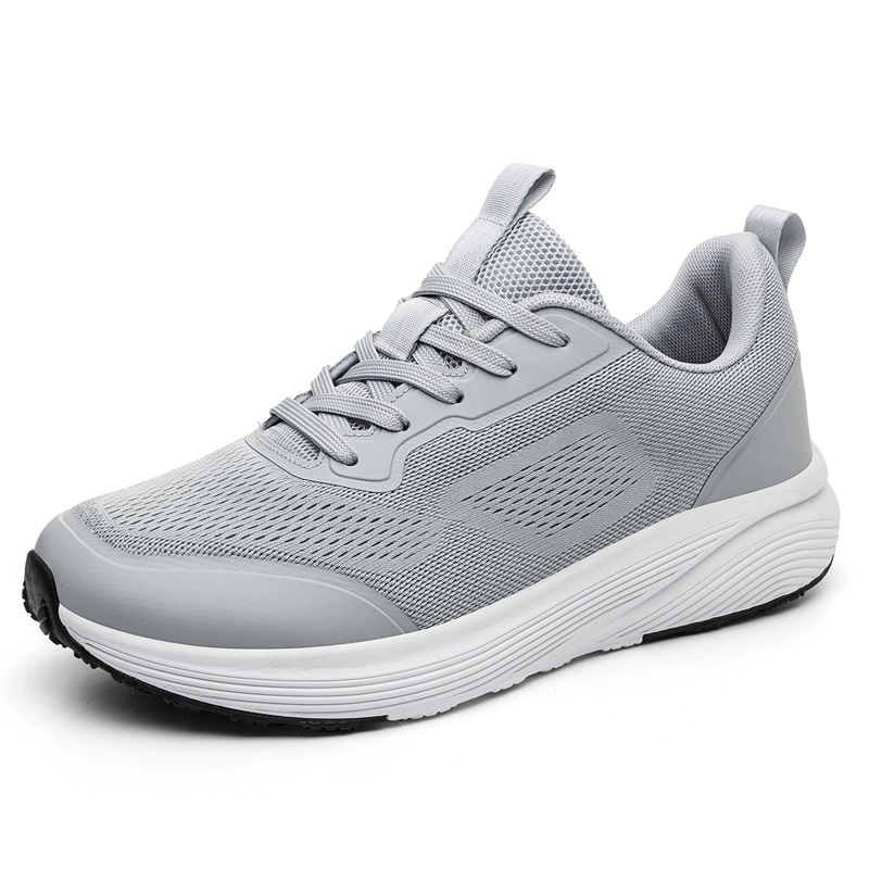 Men'S Shoes With Wide Toe Box - รองเท้ากีฬาผู้ชายแบบหัวกว้าง น้ำหนักเบา ระบายอากาศได้ดี พื้นยางกันลื่น เหมาะสำหรับคนเท้าใหญ่ ใช้เดินและวิ่งได้