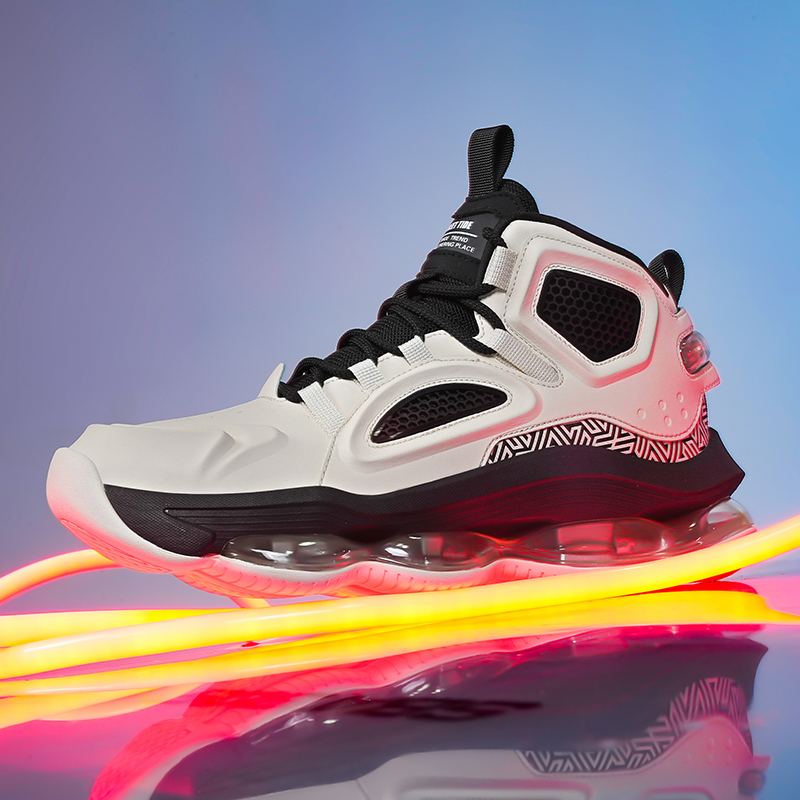 Men'S Shoes Basketball - รองเท้าบาสเก็ตบอลผู้ชายระบายอากาศได้ดี รองเท้าวิ่งกันลื่น รองเท้ากีฬาสำหรับออกกำลังกายในยิม รองเท้าบาสเก็ตบอลสำหรับผู้หญิง