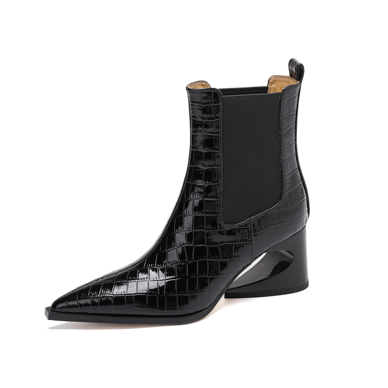 รองเท้าบูทสั้นทรงเชลซีหนังวัวล - Chelsea Boots Suede บทวิจารณ์และราคา