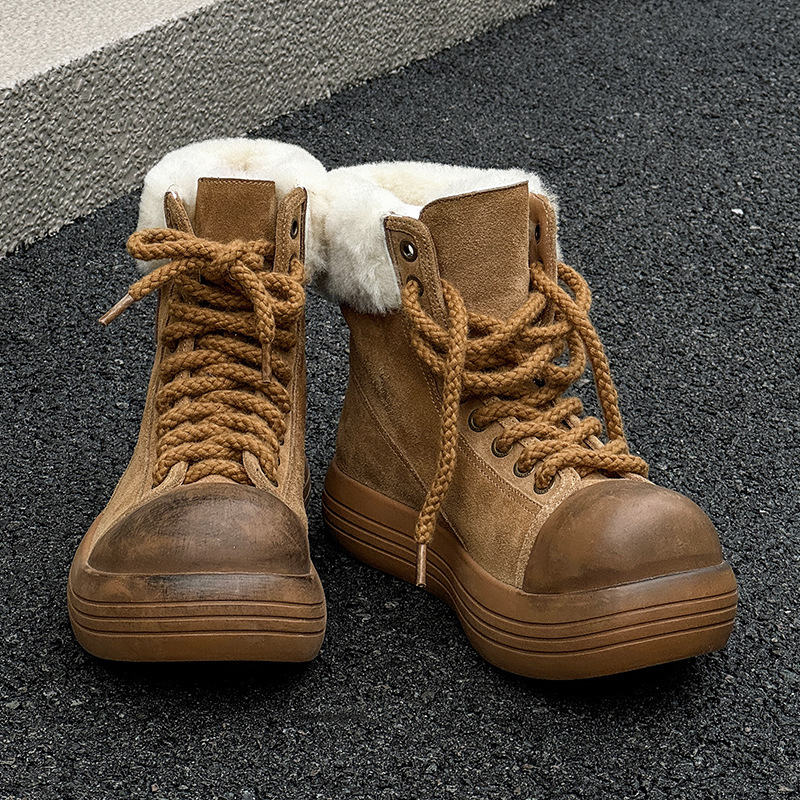 รองเท้าบูทผู้ชายแบบเรียบง่าย ร - Men Shoes Brand บทวิจารณ์และราคา