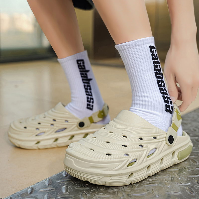 รองเท้าแตะผู้ชายแบบนุ่มพื้น EV - Men'S Shoes With Platform บทวิจารณ์และราคา
