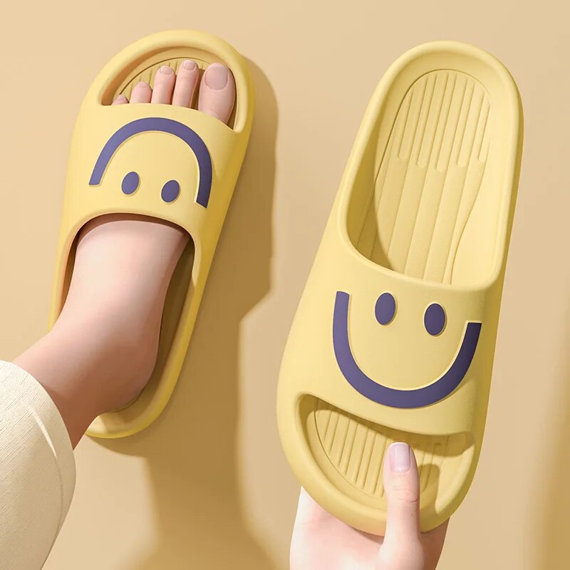 รองเท้าแตะลายหน้ายิ้มสำหรับผู้ - Men'S Shoes With Platform บทวิจารณ์และราคา
