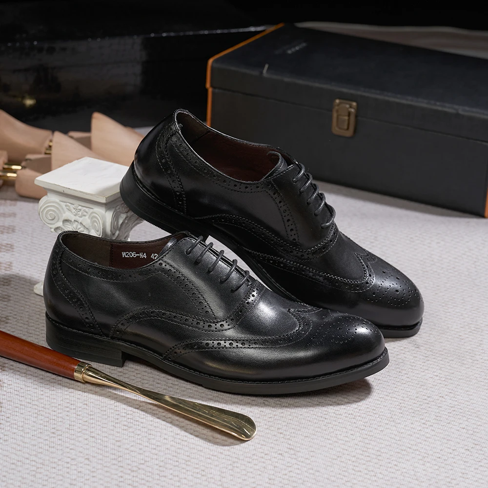 Brogue สไตล์ผู้ชาย Oxfords ของ - Monk Strap Shoe บทวิจารณ์และราคา