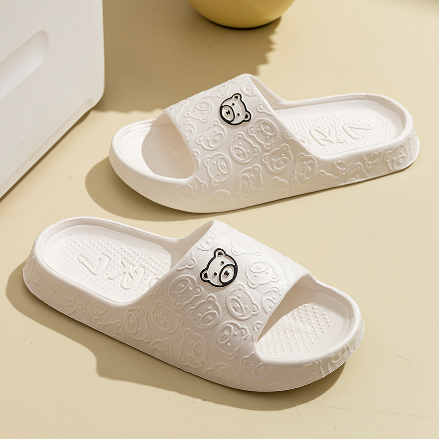 รองเท้าแตะลายหมีน่ารักสำหรับผู - Men'S Shoes With Platform บทวิจารณ์และราคา