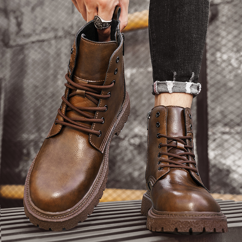 รองเท้าบูทเพิ่มความสูง 6 ซม. ส - Men'S Shoes Increase Height บทวิจารณ์และราคา