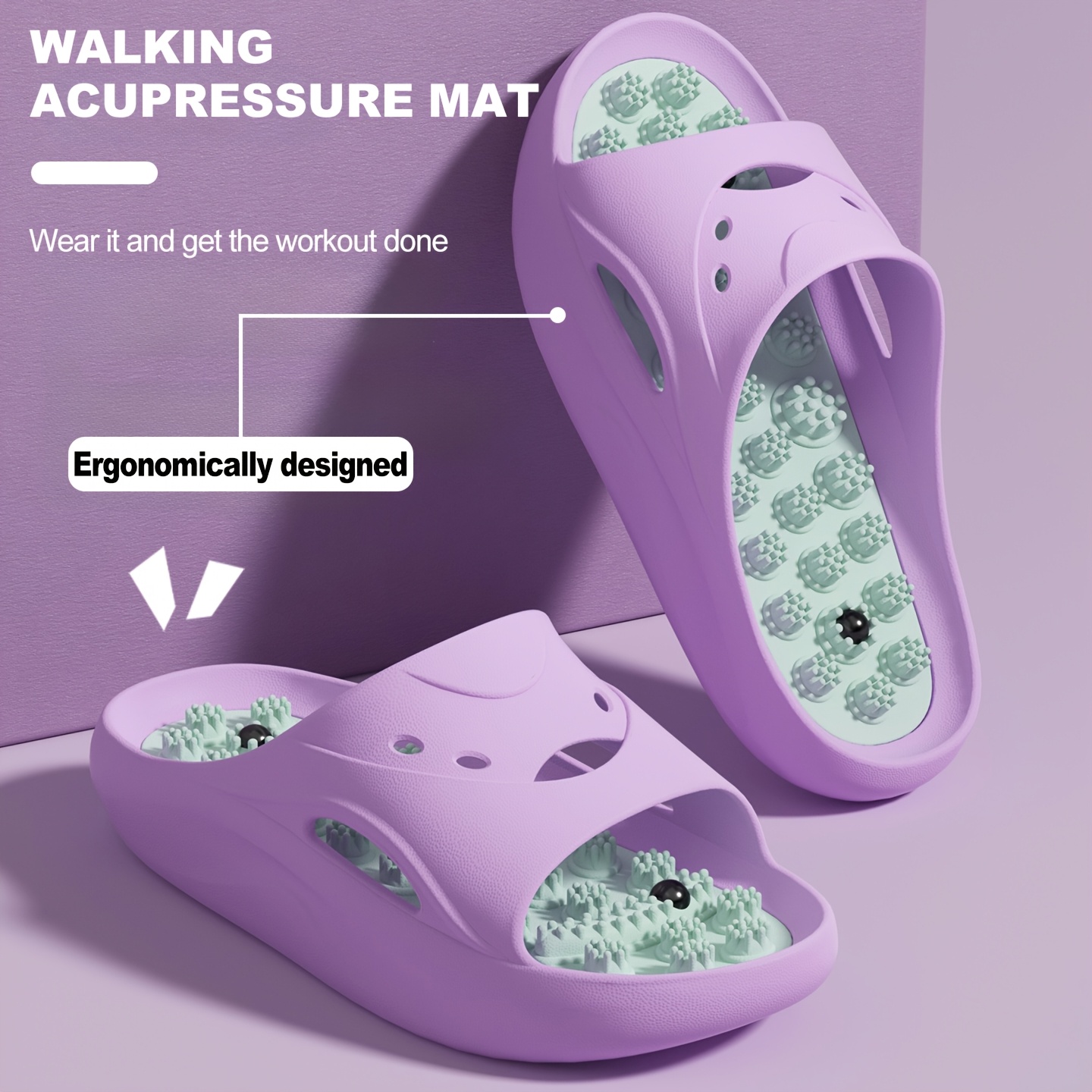 รองเท้าแตะนวด EVA สำหรับผู้หญิ - Men'S Shoes With Platform บทวิจารณ์และราคา