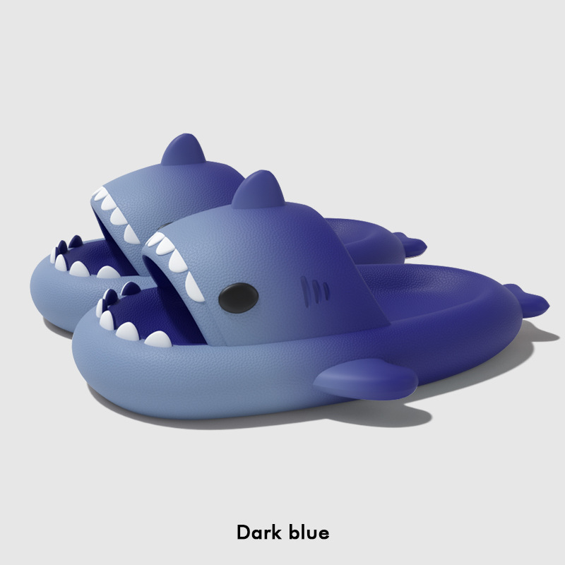 น่ารักการ์ตูน Shark รองเท้าแตะ - Men'S Shoes With Platform บทวิจารณ์และราคา
