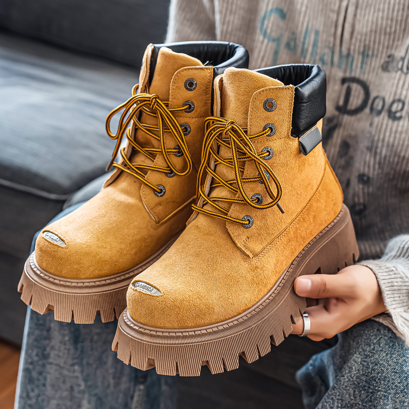 รองเท้าบูทหุ้มข้อสูงแบบคลาสสิก - Men'S Shoes With Wide Toe Box บทวิจารณ์และราคา