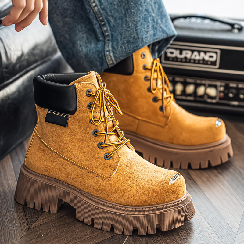 รองเท้าบูทหุ้มข้อสูงแบบคลาสสิก - Men'S Shoes With Wide Toe Box บทวิจารณ์และราคา