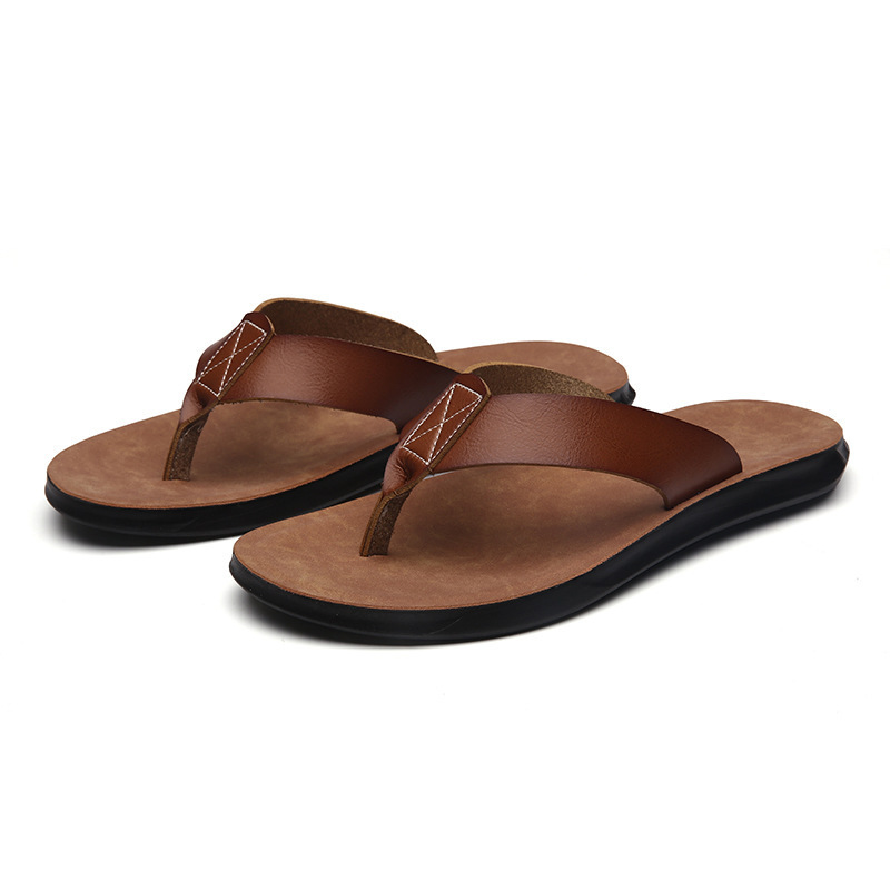 38-47 รองเท้าแตะหนังอิตาลีแบบใ - Men'S Shoes Qn บทวิจารณ์และราคา