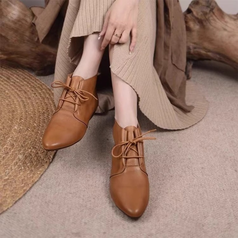 รองเท้าบูทสั้นผู้หญิง 2025 หนั - Chelsea Boots Suede บทวิจารณ์และราคา