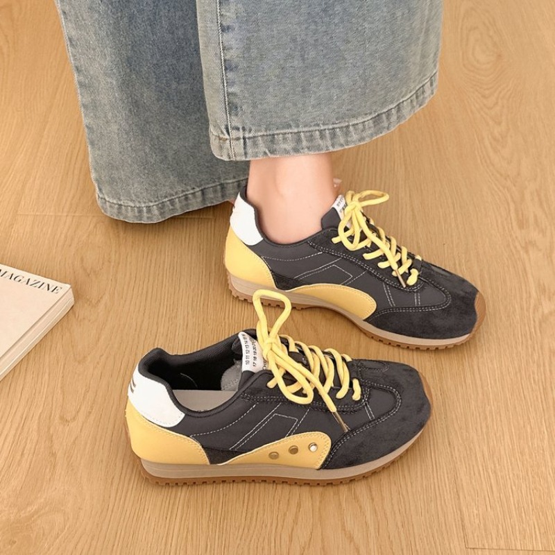 รองเท้าผ้าใบสีเรโทรสำหรับผู้หญ - Casual Sneaker Low บทวิจารณ์และราคา