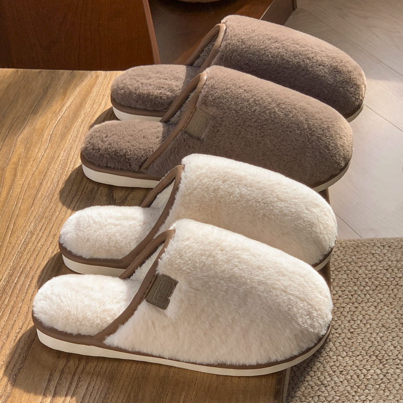 รองเท้าแตะขนนุ่มสำหรับผู้หญิง  - Men Shoes For Winter บทวิจารณ์และราคา