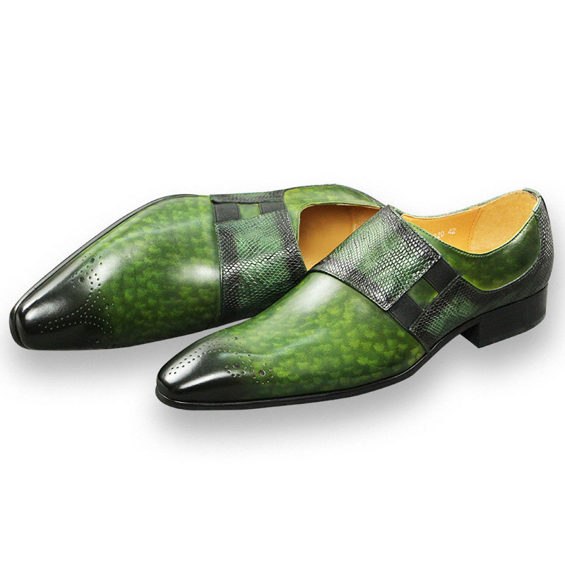 รองเท้าโลฟเฟอร์แฟชั่นผู้ชาย รอ - Monk Strap Shoe บทวิจารณ์และราคา