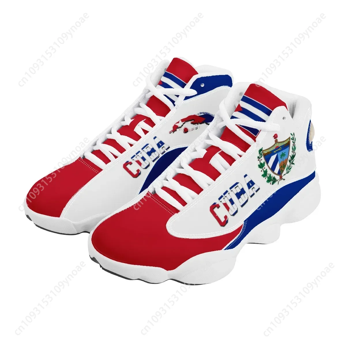 CUBA Flag พิมพ์ Cool Men บาสเก - Men'S Shoes Basketball บทวิจารณ์และราคา