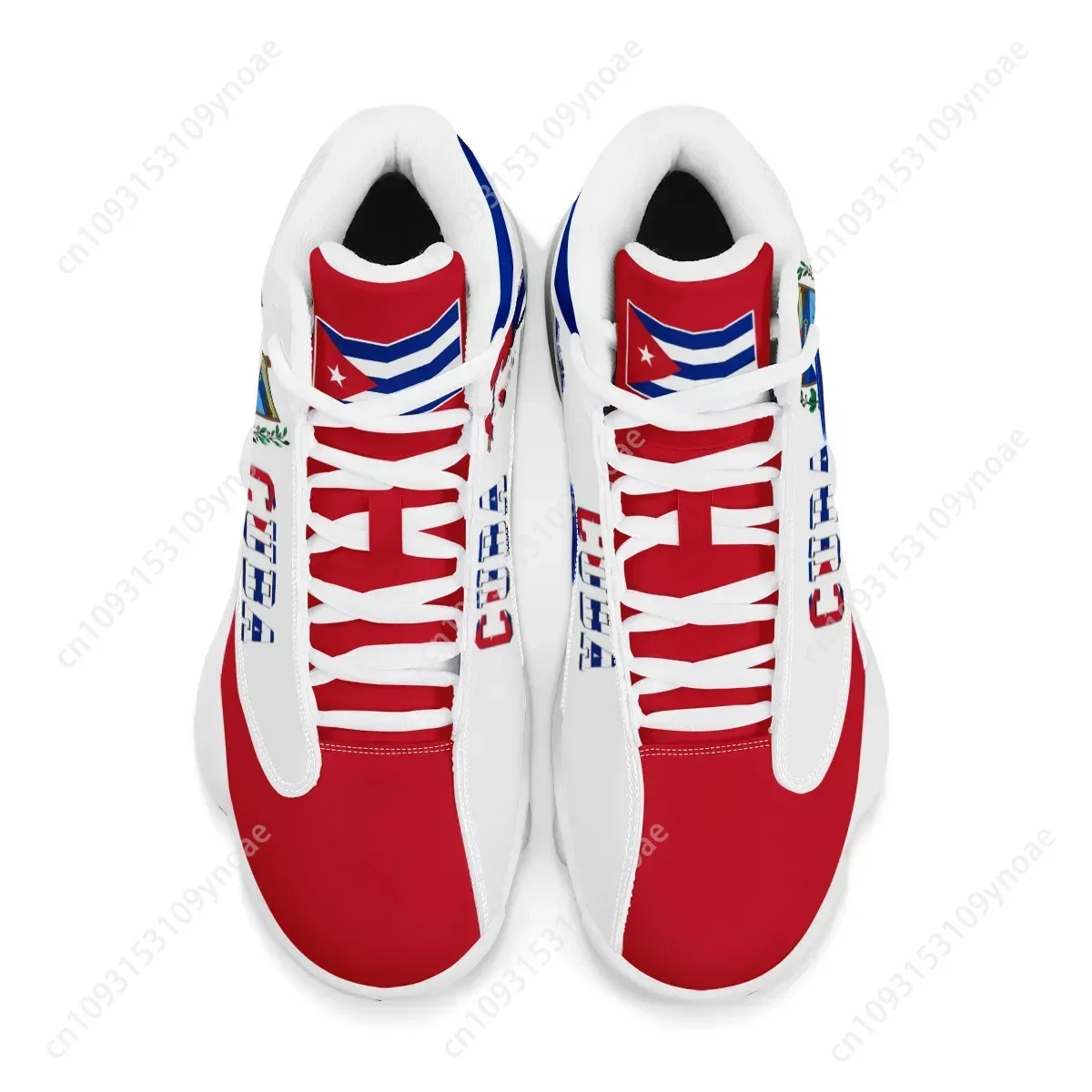 CUBA Flag พิมพ์ Cool Men บาสเก - Men'S Shoes Basketball บทวิจารณ์และราคา