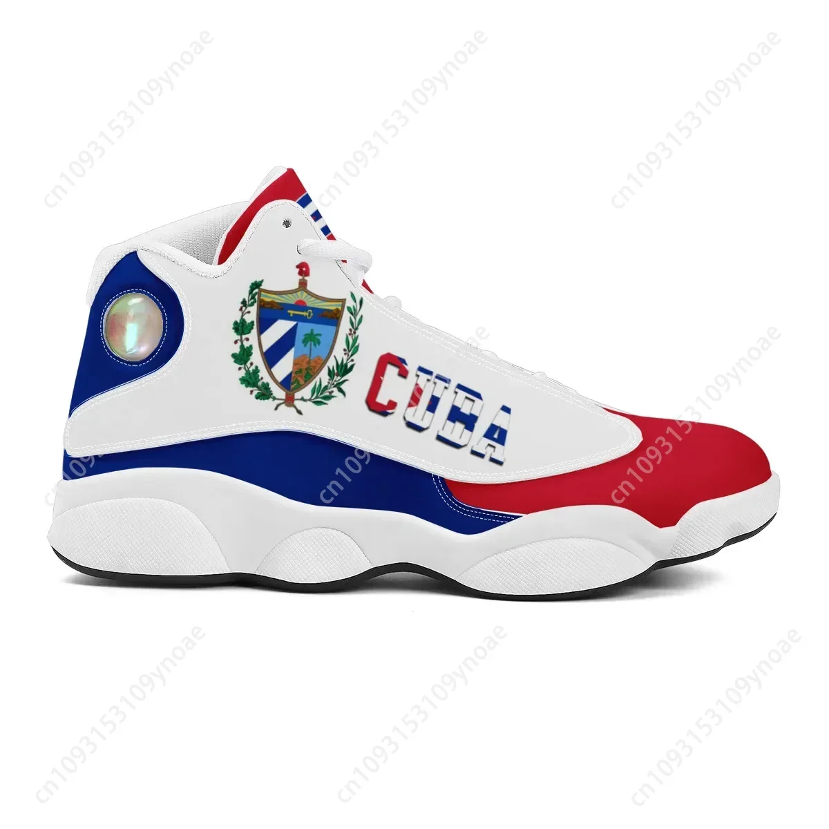 CUBA Flag พิมพ์ Cool Men บาสเก - Men'S Shoes Basketball บทวิจารณ์และราคา