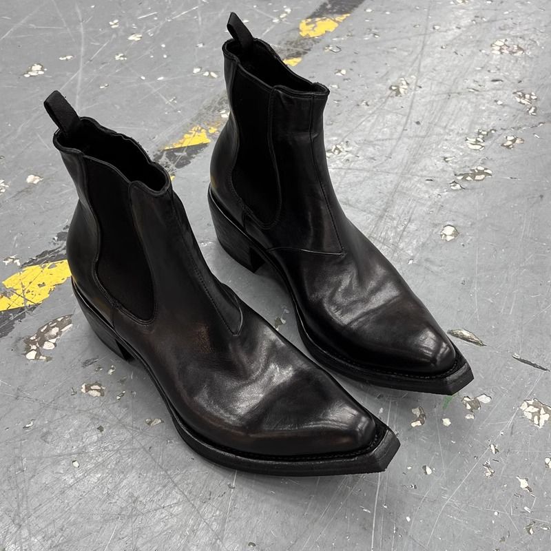 รองเท้าบูทเชลซีทรงหุ้มข้อ ดีไซ - Men'S Shoes Qn บทวิจารณ์และราคา