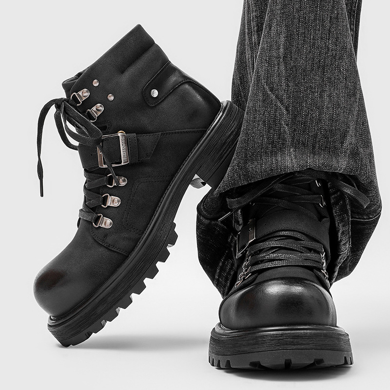 รองเท้าบูทหนังผู้ชาย แบรนด์เนม - Men Shoes Brand บทวิจารณ์และราคา