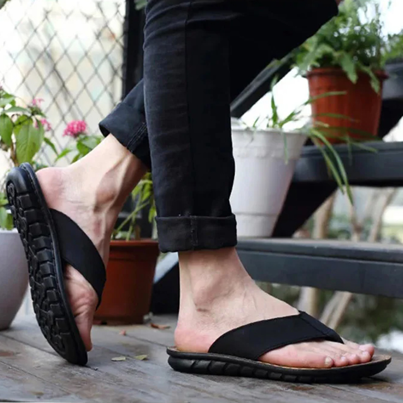 รองเท้าฤดูร้อนผู้ชายรองเท้าแตะ - Men Shoes Brand บทวิจารณ์และราคา