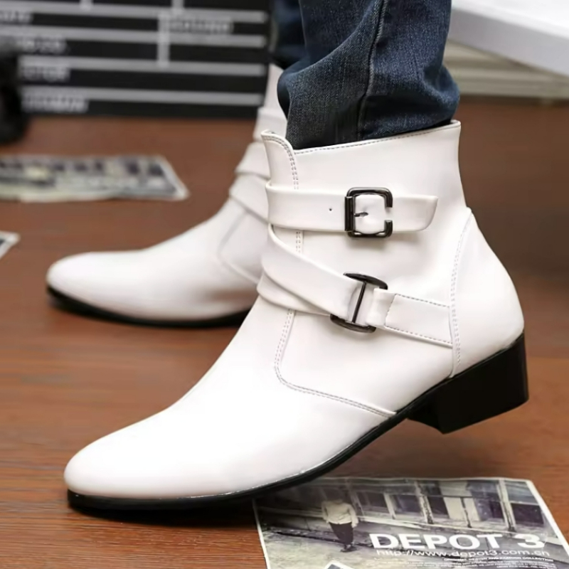 ผู้ชายหรูหรารองเท้าหนังเชลซีรอ - Chelsea Boots Suede บทวิจารณ์และราคา