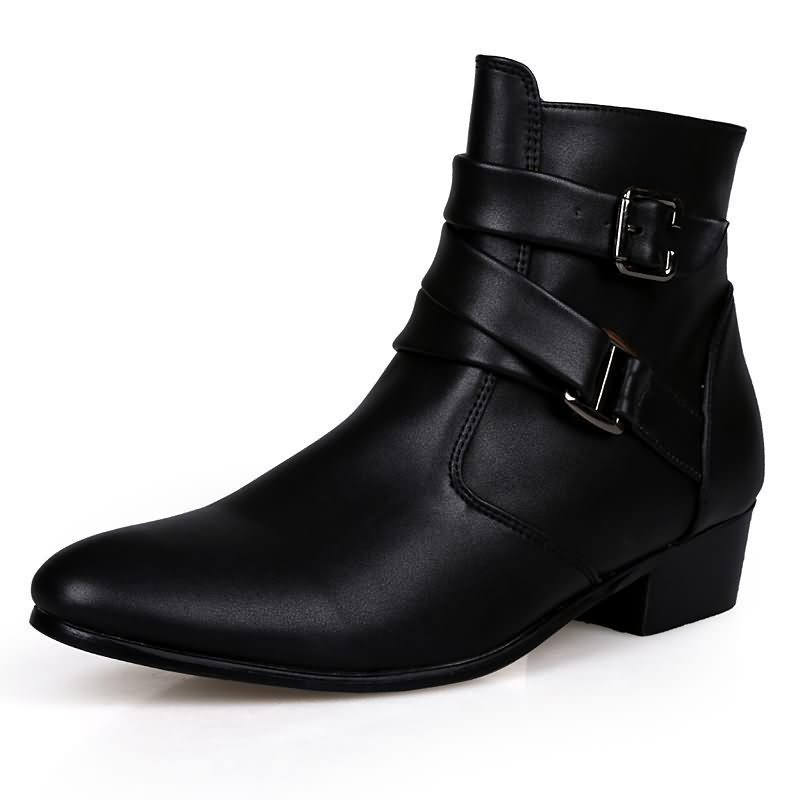 ผู้ชายหรูหรารองเท้าหนังเชลซีรอ - Chelsea Boots Suede บทวิจารณ์และราคา