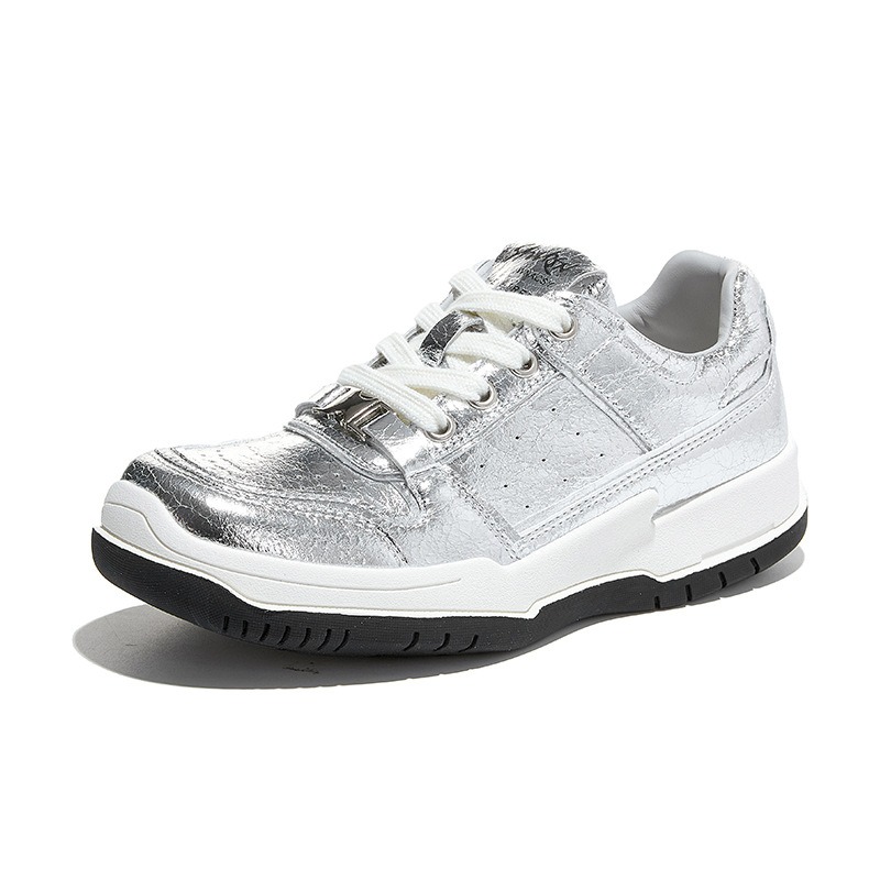 รองเท้าผ้าใบหนังสีขาวทรงเตี้ย  - Casual Sneaker Low บทวิจารณ์และราคา