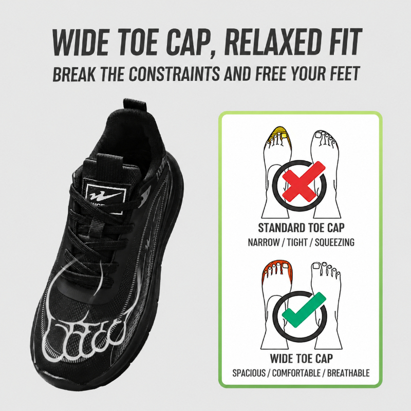 รองเท้าผ้าใบผู้ชายทรงกว้าง ดับ - Men'S Shoes With Wide Toe Box บทวิจารณ์และราคา