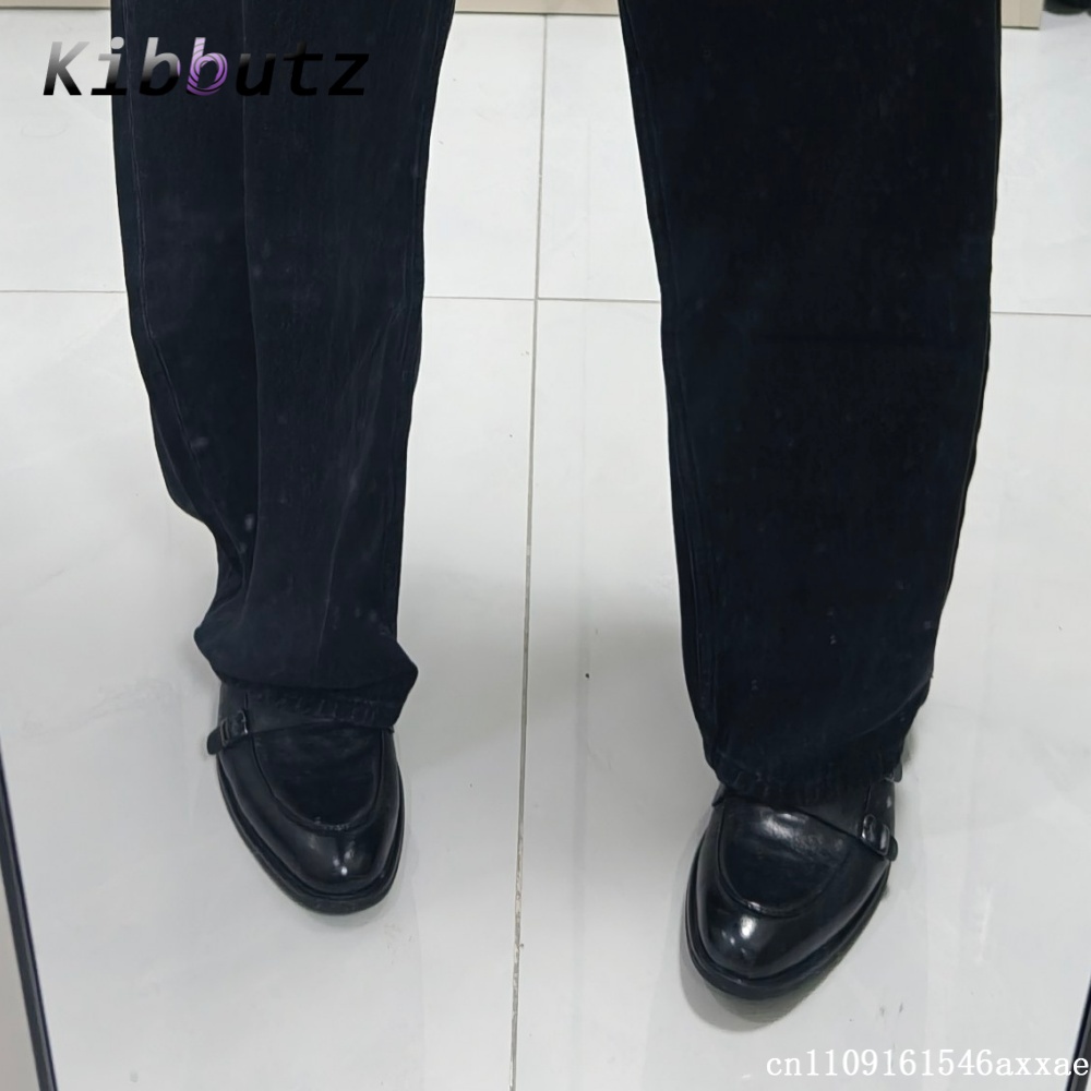 รองเท้าโลฟเฟอร์แบบสวม สไตล์สตร - Monk Strap Shoe บทวิจารณ์และราคา