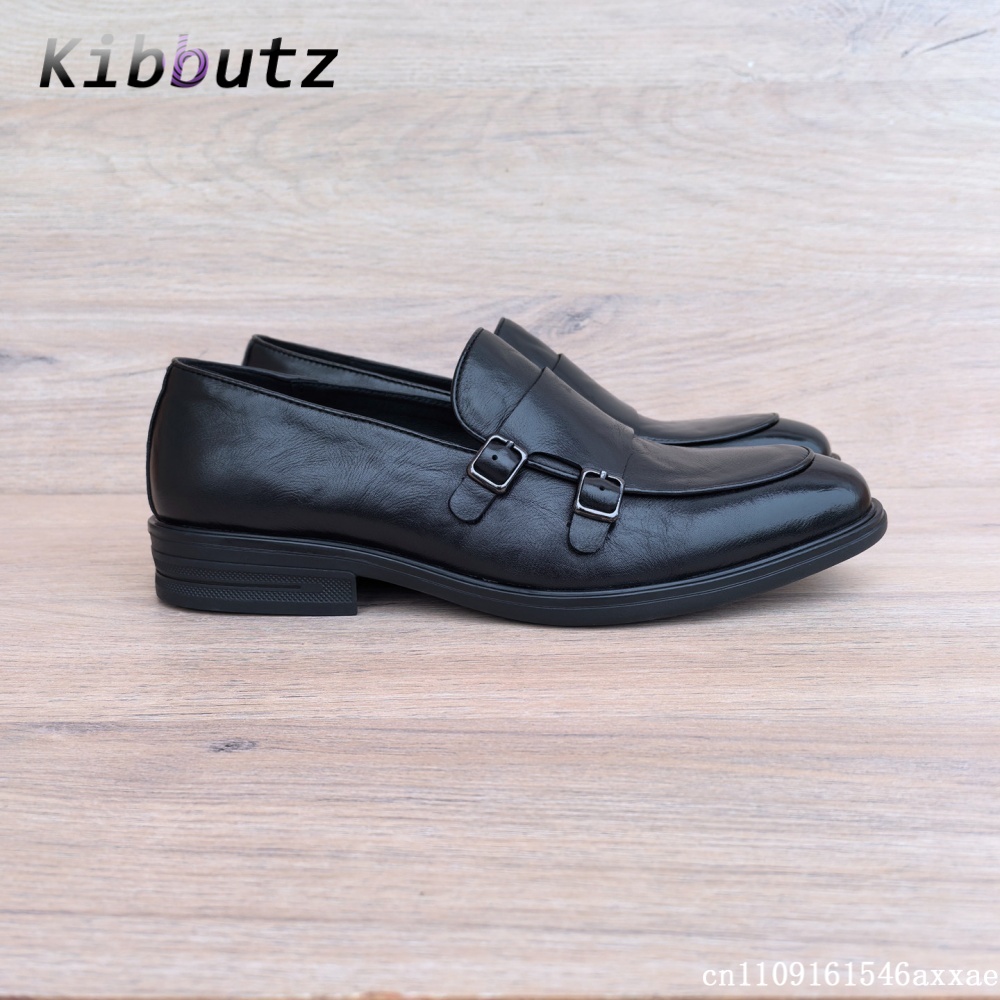 รองเท้าโลฟเฟอร์แบบสวม สไตล์สตร - Monk Strap Shoe บทวิจารณ์และราคา