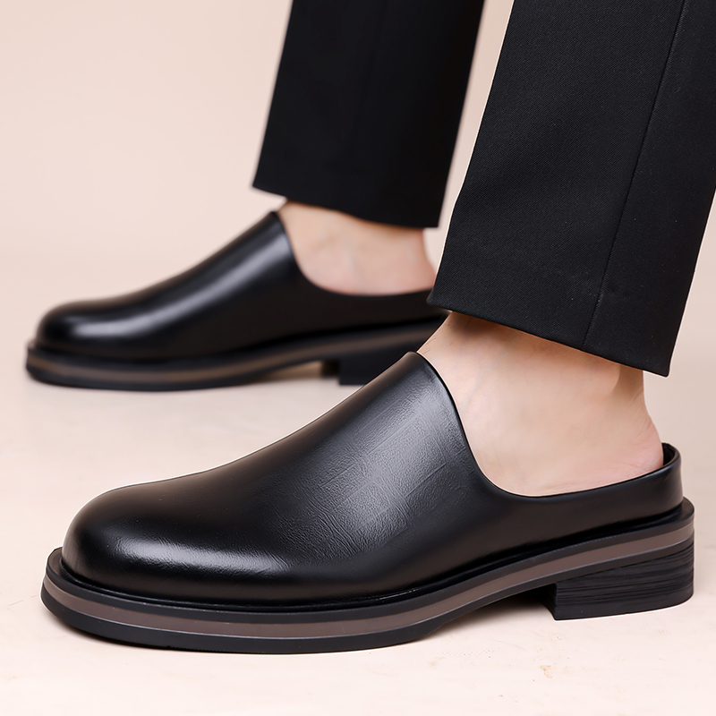 รองเท้าสลิปออนแบบเปิดส้นสำหรับ - Men'S Shoes Qn บทวิจารณ์และราคา