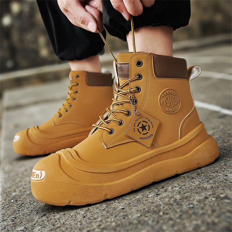 รองเท้าบูทข้อสั้นแฟชั่น สวมใส่ - Men'S Shoes Daily Use บทวิจารณ์และราคา