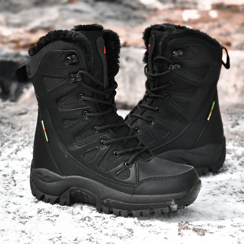 รองเท้าบูทผู้ชายแบบยุทธวิธีใหม - Men Shoes Brand บทวิจารณ์และราคา