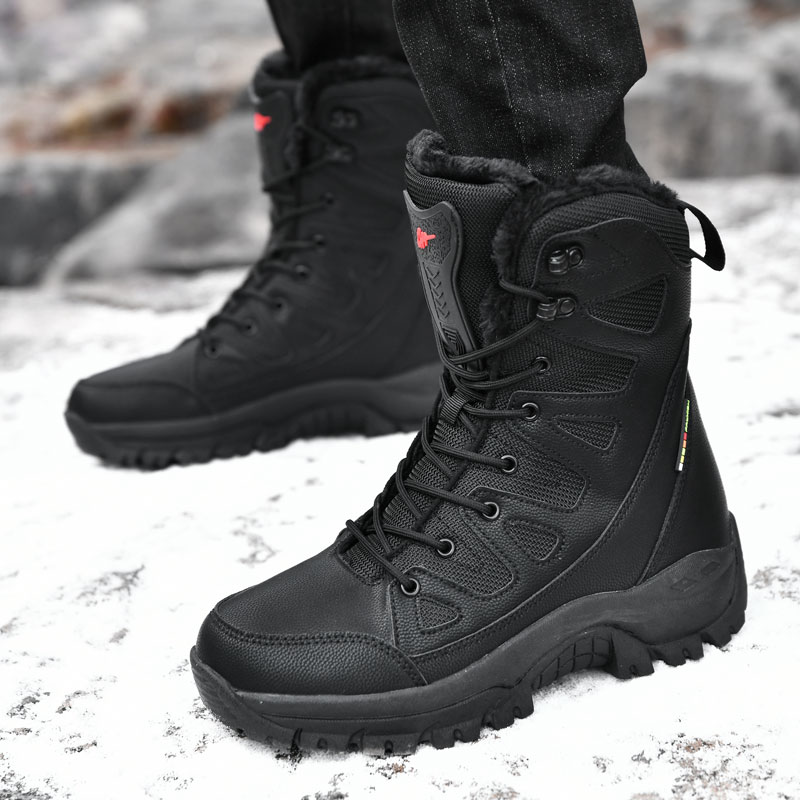 รองเท้าบูทผู้ชายแบบยุทธวิธีใหม - Men Shoes Brand บทวิจารณ์และราคา