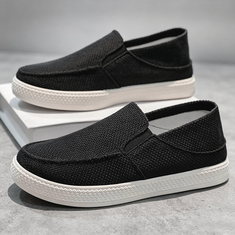 รองเท้าโลฟเฟอร์ผ้าลินินสำหรับผ - Men'S Shoes Daily Use บทวิจารณ์และราคา